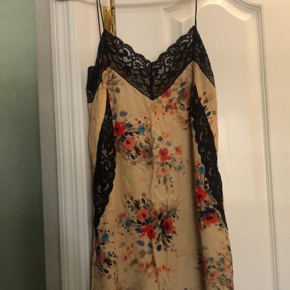 Zara floral lace mini dress XS